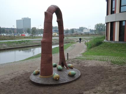 gedenkbeeld Weerslag gedenkbeeld Weerslag